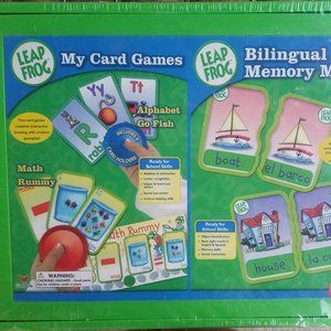 Leap Frog Bilingual Memory Mate/Card Games
